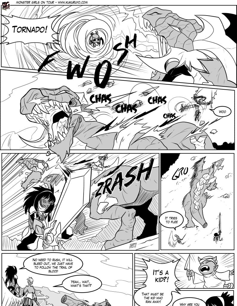 Monster girls on tour - Episode 101, Page 1: Page 101